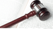 Gavel on open book